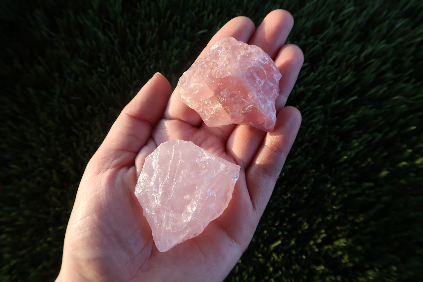 Raw Rose Quartz