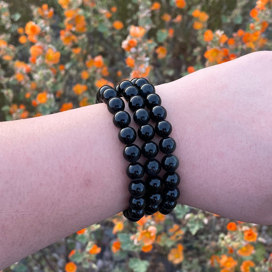 Black Obsidian Bracelet